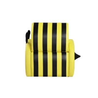 HOMCOM® Kindersessel Minisessel bienenförmige Kindersofa mit Stauraum für 3-6 Jahre alt(m-6)