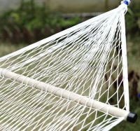 Hängematte Hängenetz Hängeliege Netzhängematte Hängesitz aus Polyester 200x50cm(m-5)