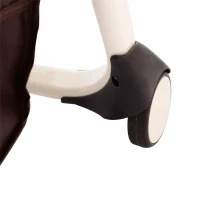 Kinderhochstuhl Treppenhochstuhl Babyhochstuhl Kinderstuhl verstellbar mit Korb(m-4)