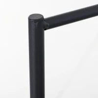 Outsunny Einpflanzstation, Werkbank, Metall, Schwarz(m-11)