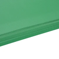 PawHut® Haustierbett | Haustierekissen | Metall, Textilene | 89 x 58 x 20 cm | Grün, Silber(m-6)