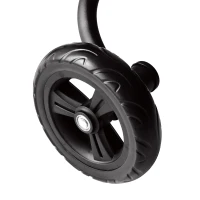 HOMCOM Dreirad Kinderdreirad Kleinkinder Rad Schwarz Metall(m-7)