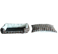 Hundebett Hundekorb Katzenbett Tierbett Kissen Bett für Tier 120*100cm(m-6)