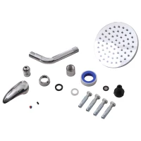 Outsunny® Solar Gartendusche Campingdusche Pooldusche Schwimmenbaddusche 20 L bis 60 ℃ PVC Ø11 x 218 cm(m-7)