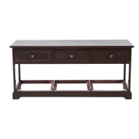 HOMCOM Kommode Sideboard mit Körben Aufbewahrung Tisch Holz Schubladen(m-8)