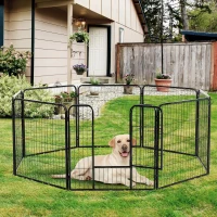 PawHut® Welpenauslauf Freilaufgehege für Kaninchen und Kleintiere 80x80 cm(m-2)