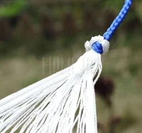 Hängematte Hängenetz Hängeliege Netzhängematte Hängesitz aus Polyester 200x50cm(m-4)