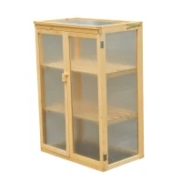 Outsunny® Pflanzschrank Frühbeetkasten Holz L(m-6)
