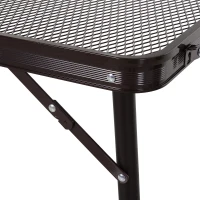 Outsunny® Campingtisch Klapptisch Picknicktisch 2-stufig höhenverstellbar Alu-Legierung(m-11)