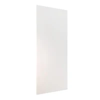 HOMCOM Holzschiebetür Schiebetür Tür Zimmertür Schiebesystem Holz 2035x880x40mm (weiß)(m-4)