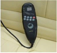 Homcom Massagesessel Relaxsessel Fernsehsessel 10 Point Massage mit Heizfunktion inkl Hocker (Modell3)(m-5)