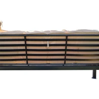 Outsunny® Luxus Gartenschaukel Hollywoodschaukel Doppeldach Bettfunktion Moskitonetz(m-6)