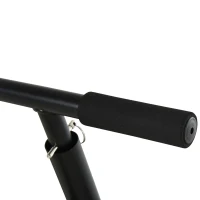 HOMCOM® Klimmzugstange pull up bar Reckstange für Türrahmen Stahl Schwarz(m-7)