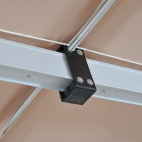 Outsunny® Standmarkise 3,75m x 2.5m Gartenmarkise Alu(m-10)