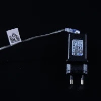 HOMCOM Weihnachtsbeleuchtung LED Acryl Eisbär Weihnachtsfigur(m-8)