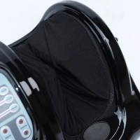 HOMCOM® Fußmassagegerät Reflexzonenmassage mit Fernbedienung Schwarz(m-7)