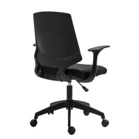 Vinsetto® Drehstuhl Bürostuhl Schreibtischstuhl rollbar höhenverstellbar ergonomisch gepolstert Schwarz 62 x 55 x (92–101) cm(m-4)
