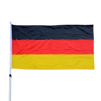 Outsunny® 2 x Deutschlandfahne Flagge 90 x 150 cm(m-1)