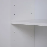 HOMCOM® Kommode Standschrank Sideboard Schubladenkommode Beistellschrank verstellbar Fach mit 2 Schubladen 106 x 35 x 76 cm(m-7)