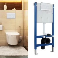 HOMCOM® WC Vorwandelement Spülkasten 102cm Weiß(m-1)
