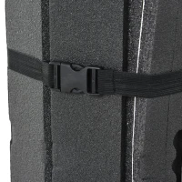 HOMCOM® Yogamatte Rutschfeste Sportmatte Gymnastikmatte mit Tragegurt Weiß(m-8)