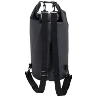 Outsunny® Wasserdichter Rucksack Tasche Beutel Packsack mit Handybeutel 20L Grau(m-4)