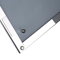 HOMCOM® Hängeschrank Badschrank 3 Fächer Edelstahl 25x80cm(m-8)