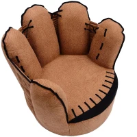 HOMCOM® Kindersofa Baseball Sofa Sessel fünf Fingersofa(m-5)