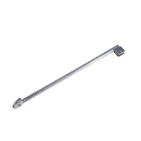 Homcom 2 tlg. Duschwand Duschabtrennung Badewanne Faltwand Echtglas 1200 x 1400 x 6mm(m-2)