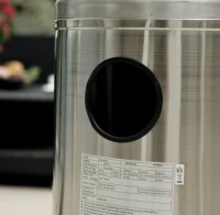 Outsunny® Edelstahl Gas-Heizstrahler / Heizpilz 5 - 12KW(m-6)