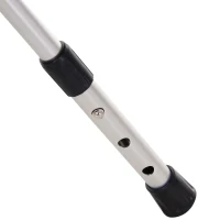 Outsunny® Campingstuhl mit Telefontasche Faltstuhl Angelstuhl Höhenverstellbar Alu Blau(m-10)