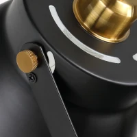 HOMCOM® Stehleuchte Stehlampe E27-Fassung neben Sofa 120° verstellbar Metall Schwarz 60 x 60 x 145 cm(m-9)