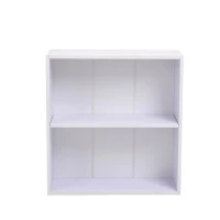 HOMCOM® Bücherregal 2 Fächer Allzweckregal Standregal(m-2)