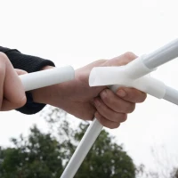 Outsunny® 3x3m Pavillon Partyzelt Bierzelt Gartenzelt Weiß(m-4)