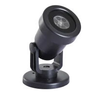 HOMCOM® LED Projektor Lichter Effektlicht 4 Motiv-Folien Weihnachten Schwarz(m-1)