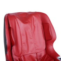 HOMCOM Massagesessel Relaxsessel Luxus Fernsehsessel Kunstleder Rot(m-6)