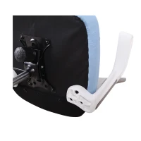 Vinsetto® Höhenverstellbarer Büro und Computerstuhl | Drehstuhl | Kunststoff | 63 x 61 x 93–101 cm | Blau(m-7)