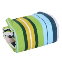 Outsunny® Hängematte | Mehrpersonen | Grün, Gelb, Blau | 210 x 145 cm(m-6)