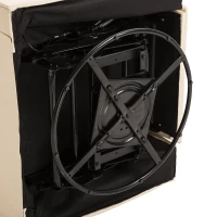 HOMCOM® Massagesessel Vibrations- und Heizfunktion Beige(m-11)