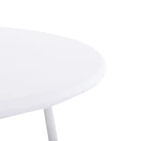 Outsunny® Beistelltisch Couchtisch Wohnzimmertisch Kaffeetisch Metall Grau(m-5)