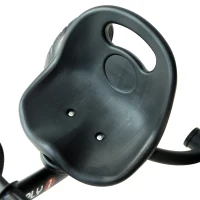 HOMCOM Dreirad Kinderdreirad Kleinkinder Rad Schwarz Metall(m-9)