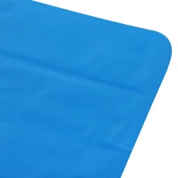 PawHut® Kühlhundematte Hundematte Haustier Kühlmatte Haustier-EIS-Pad Blau(m-9)