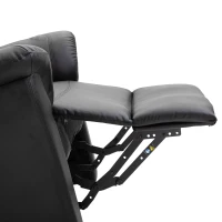 HOMCOM® Massagesessel mit Wärmefunktion | Massagestuhl | Schwarz | 100 x 93 x 105 cm(m-8)