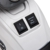 HOMCOM® Kindermotorrad 3–8 Jahre PP 87 x 41 x 54 cm Weiß(m-7)