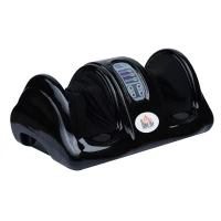 HOMCOM® Fußmassagegerät Reflexzonenmassage mit Fernbedienung Schwarz(m-5)