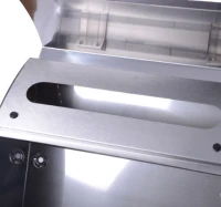 SKRZYNKA NA LISTY Z GAZETNIKIEM stal nierdzewna(m-6)