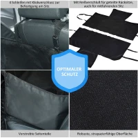 PawHut® Hundeschutzdecke Autodecke Seitenschutz(m-4)