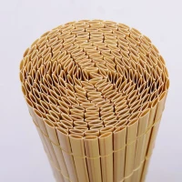 PVC Sichtschutzmatte  Sichtschutz Sonnenschutz Windschutz Zaun Garten Balkon 80 cm (0,8 m) 600 cm (6,0 m) Bambus(m-5)