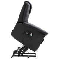 HOMCOM® Massagesessel mit Wärmefunktion | Massagestuhl | Schwarz | 100 x 93 x 105 cm(m-7)