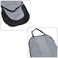 PawHut® Hundedecke Auto Vordersitzbezug Wasserdicht Schwarz L106 x B52 cm(m-5)